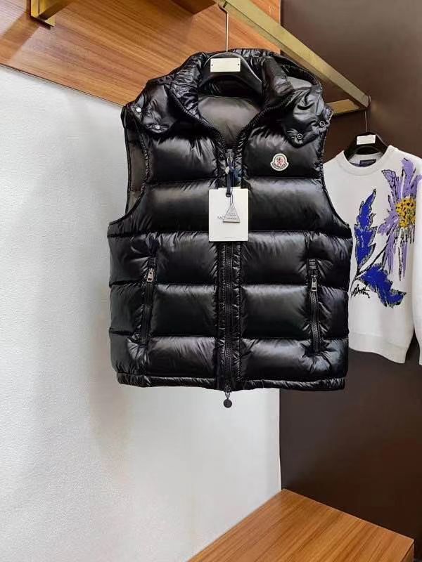 Moncler sleeveless down jacket