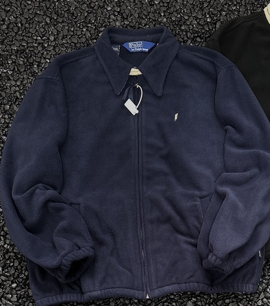 Ralph Lauren Fleece Jacket with Zip Collar